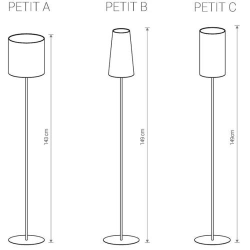 Торшер Nowodvorski 8345 Petit E27 1x40W Wh: Тип цоколя E27