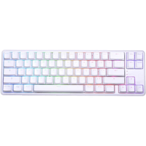 Клавіатура Hator Skyfall Hex Gateron Clear USB / Bluetooth ENG White (HTK-620)