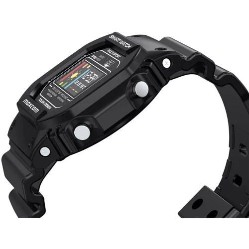 Смарт-часы Maxcom Fit FW22 CLASSIC Black: Фитнес-функции ЭКГ, Подсчет калорий, Пульсометр