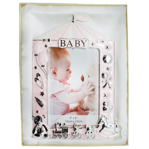 Фоторамка Baby розовая (10х15 см) (473-3234): Тип Фоторамки