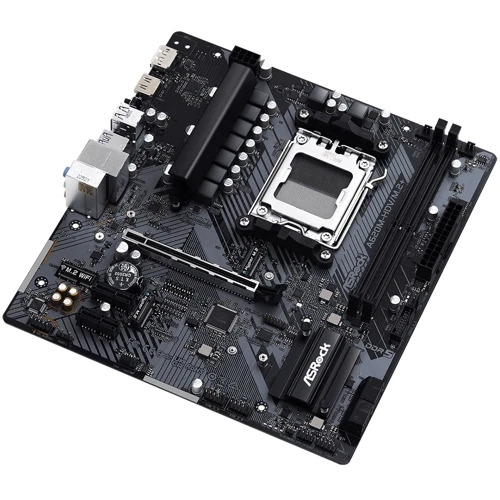 ASRock A620M-HDV/M.2: Роз'єми на задній панелі Ethernet RJ-45, USB 2.0, USB 3.2 Gen 1, USB Type-C, HDMI, DisplayPort