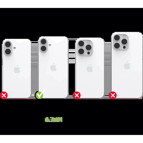 Чехол для iPhone Urban Armor Gear UAG Essential Armor Magsafe Black (114447114040) for iPhone 16 Plus: Цвет черный