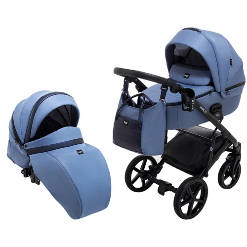 Коляска 2 в 1 Bair Marcel Soft BM-43 синий