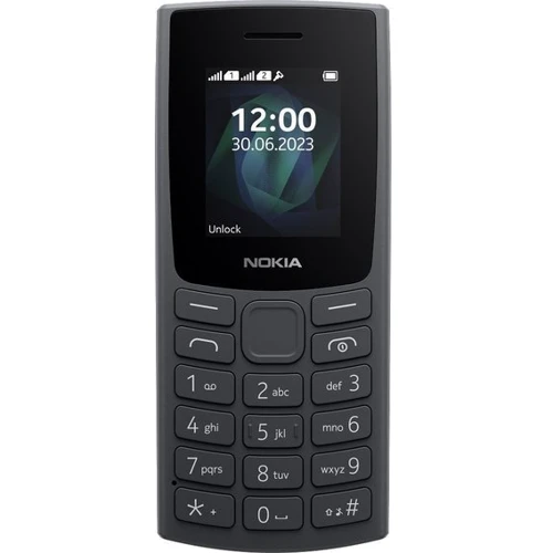 Мобильный телефон Nokia 105 (2023) Single Sim Charcoal (UA UCRF): Дисплей 1.8" TFT LCD (120 x 160)
