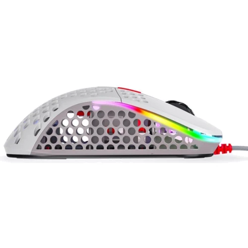 Мышь Xtrfy M4 RGB Retro Grey (XG-M4-RGB-RETRO): Эргономика для правой руки