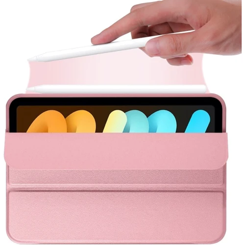 Аксессуар для iPad BeCover TPU Case Book Rose Gold for iPad Mini 7 2024 (712434): Материал силикон