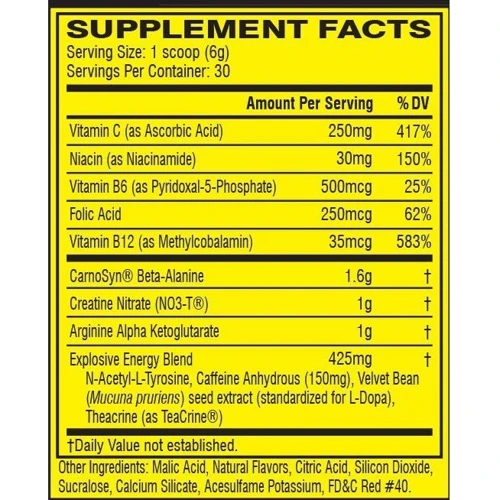 Cellucor C4 Original 180 g /30 servings/ Pink Lemonade: Форма выпуска Порошок