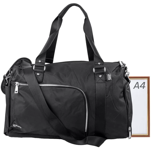 Дорожня сумка Epol чорна (VT-6025-17-black) фото 9