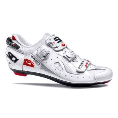 Велотуфлі Шосе Sidi Ergo 4 Carbon Composite Lucido White / White 41 (CERGO4CCW41)
