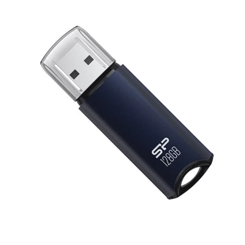 USB-флешка Silicon Power 128GB Silicon Marvel M02 USB 3.2 Aluminum Blue (SP128GBUF3M02V1B)