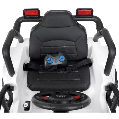 Детский электромобиль Джип Bambi Racer белый (M 4282EBLR-1): Рекомендуемый возраст от 2 лет до 8 лет