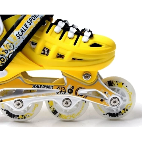 Ролики Scale Sports. Yellow (розмір 29-33): Стать унісекс