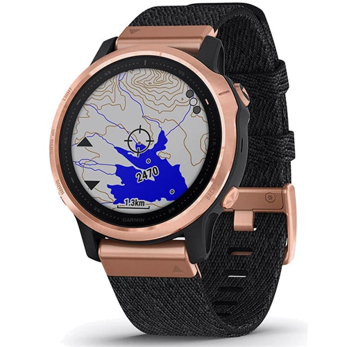 Смарт-часы Garmin Fenix 6S Sapphire Rose Gold with Heathered Black Nylon Band (010-02159-37/36): Интерфейсы подключения Bluetooth, Wi-Fi
