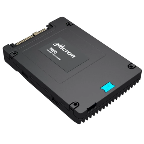 Micron 7450 PRO 3.84 TB (MTFDKCC3T8TFR-1BC1ZABYYR): Интерфейс подключения U.3