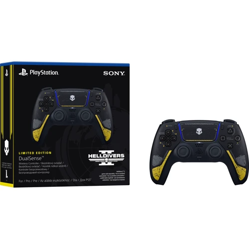 Аксессуар для приставок DualSense Wireless Controller Helldivers 2 Limited Edition для Sony PS5: Совместимость PlayStation 5