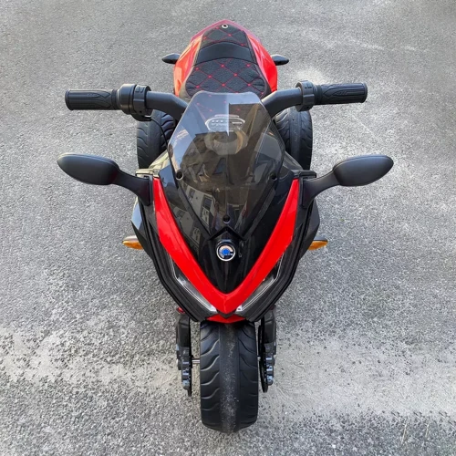 Трёхколёсный мотоцикл Kidsauto Sport Bike 12V красный: Материал корпуса пластик