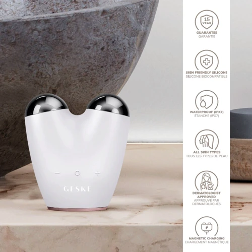 Микротоковый подтягиватель лица GESKE MicroCurrent Face-Lifter 6в1 starlight (HB0132)