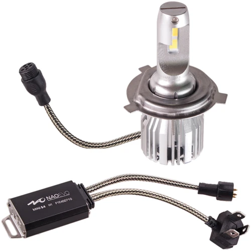 Светодиодная автолампа PULSO Naoevo S4/LED/H4/Flip Chip/9-16V/30W/3600Lm/3000K/4300K/ 6500K (S4-H4) фото 5