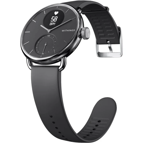 Смарт-годинник Withings ScanWatch 38mm Black: Сенсорний екран нет