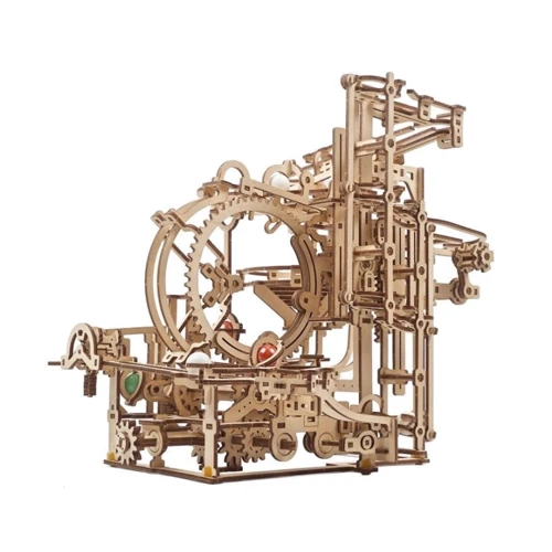 Механічний 3D пазл UGEARS Марбл-траса Ступінчастий витяг (70157) фото 5