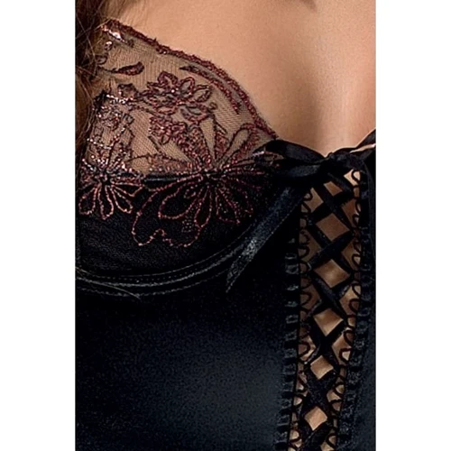 Эротический корсет Passion BRIDA CORSET black S/M