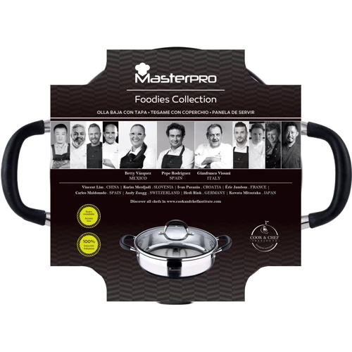 Сотейник MasterPro Foodies collection 3.8 л (BGMP-1503-BK)