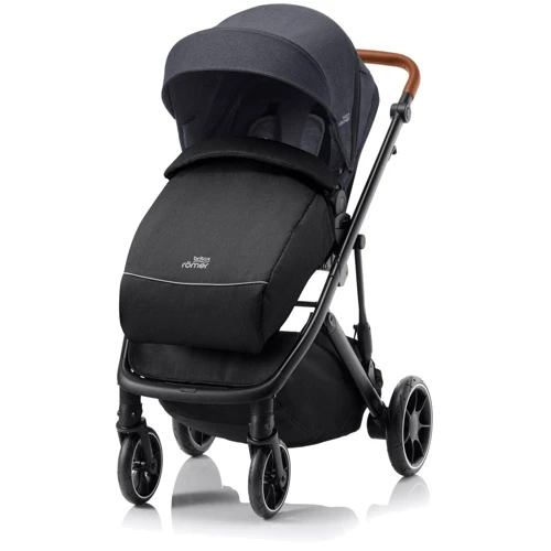 Прогулочная коляска Britax Römer Strider M (Black Shadow): Ширина шасси 60 см