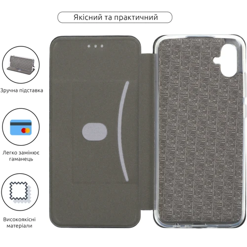 Чехол для телефонов Fashion Classy Black for Samsung Galaxy A04e / M04 / F04: Материал искусcтвенная кожа