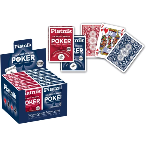 Карты игральные Piatnik Классические покерные 1 колода х 55 карт (PT-139314)