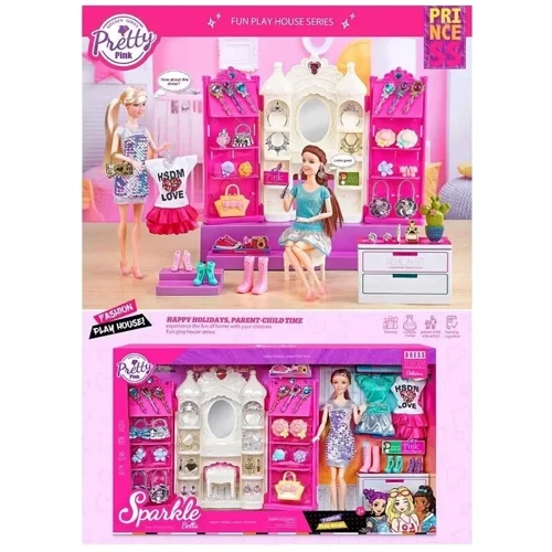 Кукла Sparkle Bella с мебелью, высота 30 см (7025)