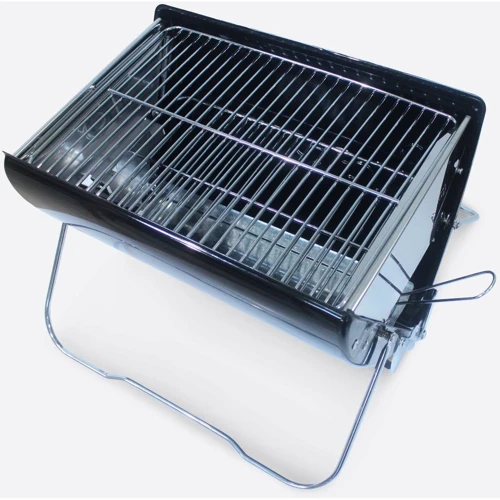 Портативний вугільний гриль I-GRILL O-GRILL чорний: Матеріал сталь