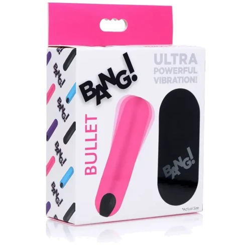 Вибропуля BANG! Vibrating Bullet Pink