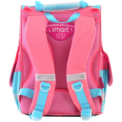 Рюкзак школьный каркасный Smart PG-11 Butterfly pink (554454): Корпус рюкзака Каркасный