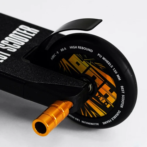 Самокат трюковий Best Scooter Hop Pro Black (115638): Тип коліс литі