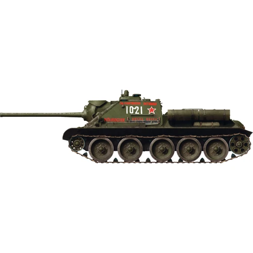 Сборная модель MiniArt Советская САУ СУ-85 образца 1944 г., ранних выпусков набор с полным интерьером (MA35204) фото 14