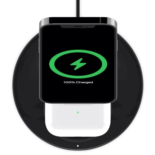 Зарядное устройство Belkin Wireless Charger Stand MagSafe Black (WIZ010VFBK) for iPhone 16 I 15 I 14 I 13 I 12 series фото 7