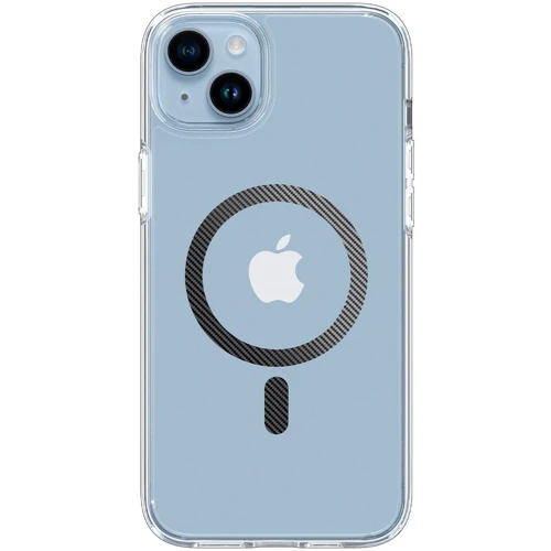 Чехол для iPhone Spigen Ultra Hybrid MagFit Carbon Fiber (ACS04904) for iPhone 14 Plus фото 6