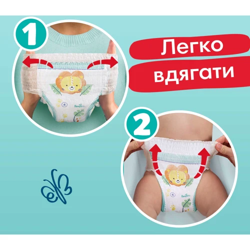 Подгузники Pampers Pants Midi Размер 3 (6-11 кг) 204 шт (8006540497678): Размер подгузника 3 (M)