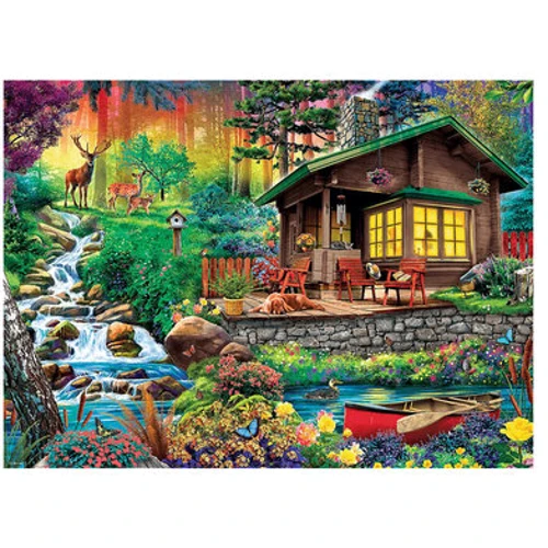 Пазлы Trefl Дом в лесу 3000 эл. (33074)
