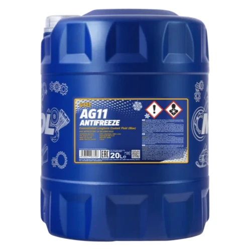 Антифриз Mannol Longt Antifreeze AG11 концентрат 20 л Blue (MN4111-20)