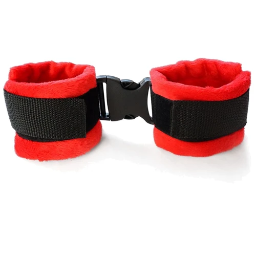 Поножи Art of Sex Ankle Cuffs - Soft Touch (красные)
