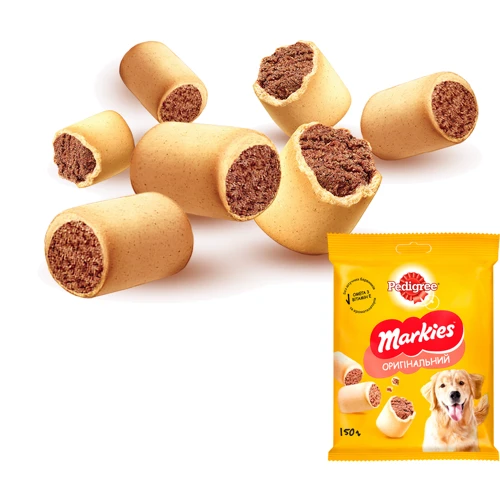 Лакомство Pedigree Markies печенье для собак 150 г (9003579302552): Производитель Pedigree