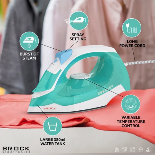 Утюг BROCK BSI 2013 AZ: Мощность, Вт 2400
