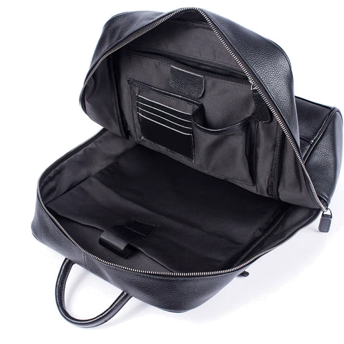 Мужской рюкзак Buffalo Bags черный (SHIM8110A-black): Фактура Зернистая, Зернистая