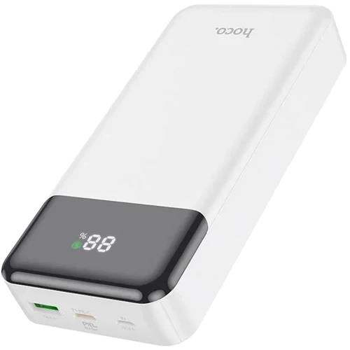 Внешний аккумулятор Hoco Power Bank 20000mAh J102A Cool Figure QC3.0/PD 20W White: Встроенный кабель нет