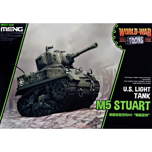 Американский легкий танк M5 Stuart (World War Toons series)