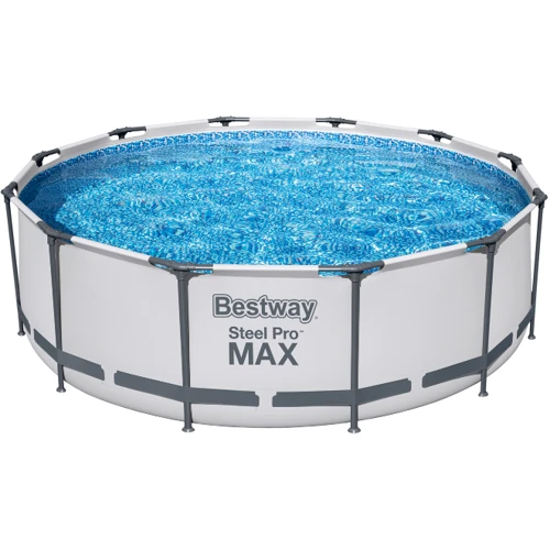 Бассейн Bestway каркасный круглый 366-100 см (56418) (фильтр-насос, лестница, ремкомпл, в коробке, 44-116-37 см) фото 1