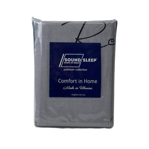 Комплект наволочок SoundSleep Solvey Grey бязь 70х70 см 2 шт. (94064186)
