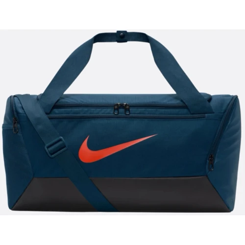 Сумка Nike Nk Brsla S Duff 9.5 41L темно-синяя Уни 51x28х28 см (DM3976-478)