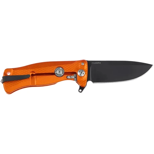 Ніж Lionsteel SR11 Aluminum - Black Blade orange (39.21.04): Тип ножа Карманный